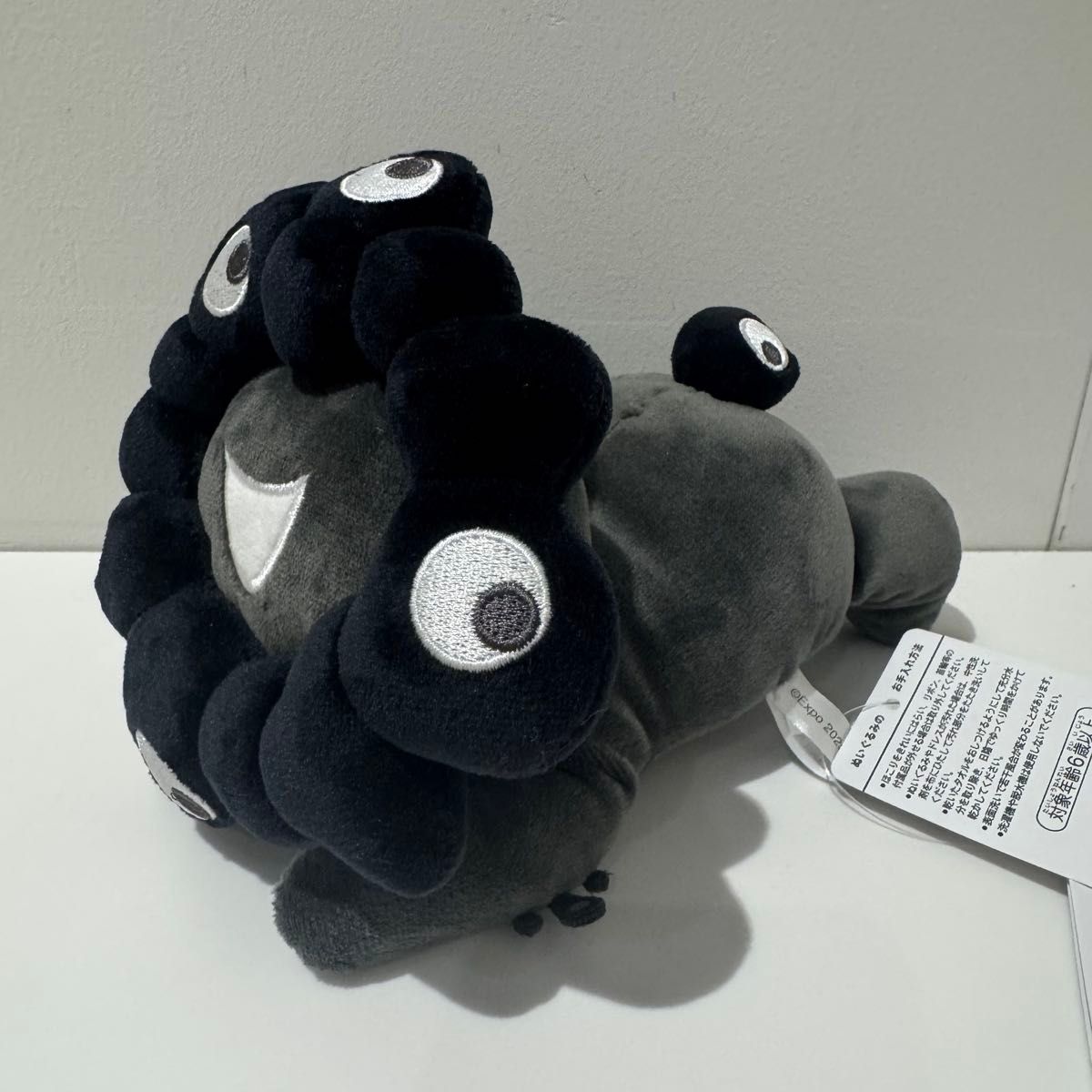 大阪関西万博限定 這い型ぬいぐるみ 黒（S/M/L）セット 黒ミャクミャク
