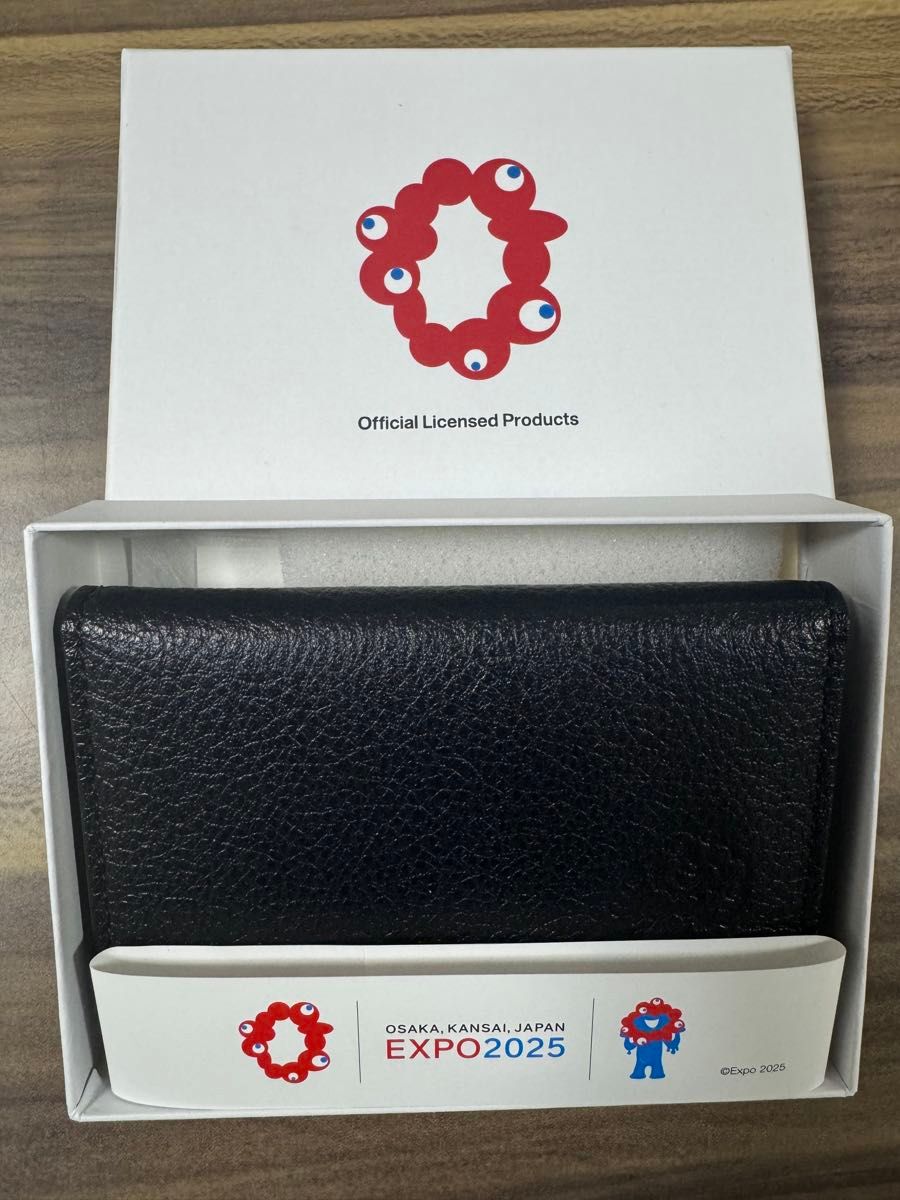 限定品 EXPO2025 大阪万博 ミャクミャク 黒ミャクミャク 名刺入れ