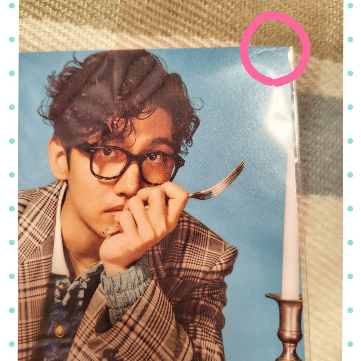 東方神起 チャンミン THE FIRST DINING 神戸限定ラバーキーホルダー