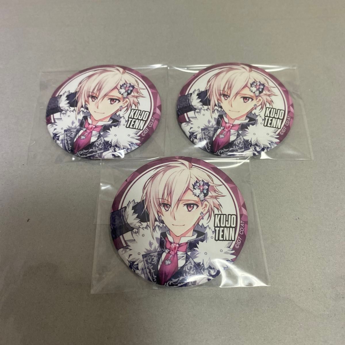 アイドリッシュセブン アイナナ 九条天 ブラホワ 缶バッジ 24点 九条天