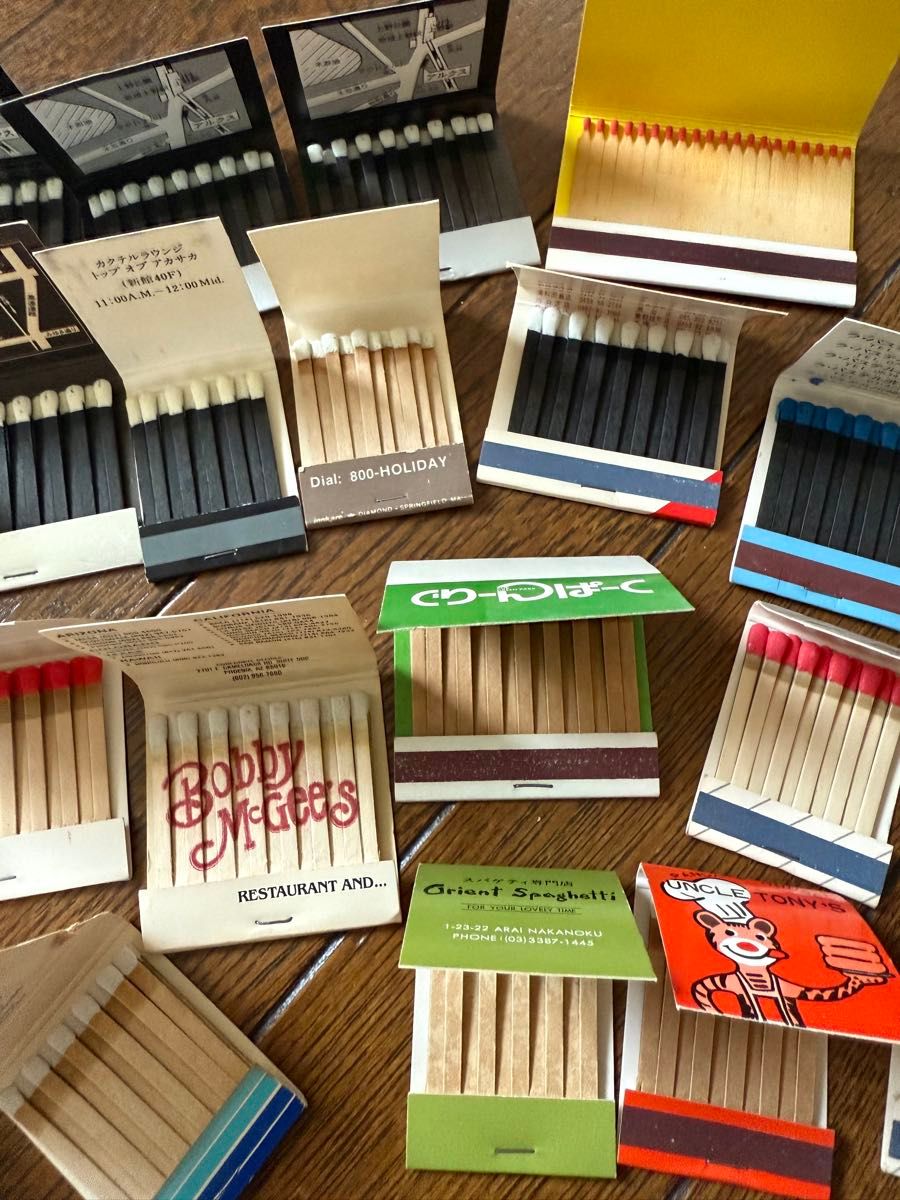約40年前のマッチ33個 ディスコ 飲食店 ホテルなど当時人気店のマッチ