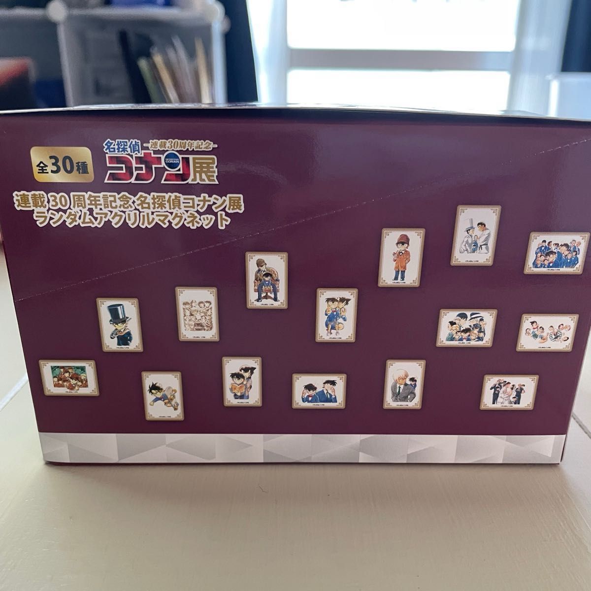 新品未開封 連載30周年記念 名探偵コナン展 アクリルマグネット 全30種