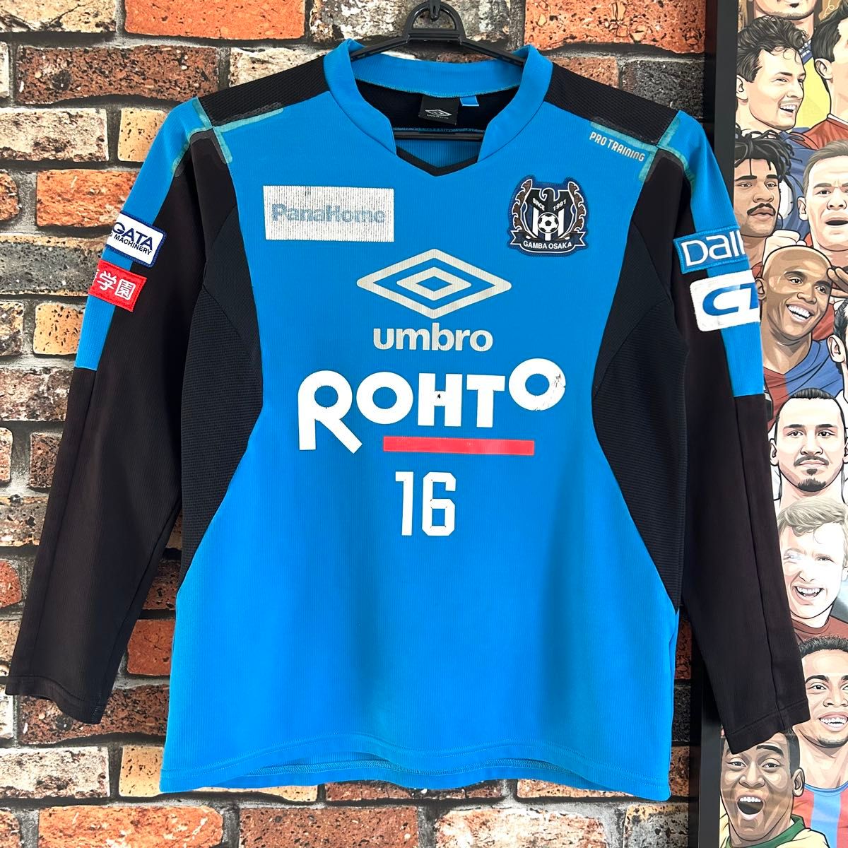 レア 選手支給品 サッカー Jリーグ ガンバ大阪 ドリルトップ