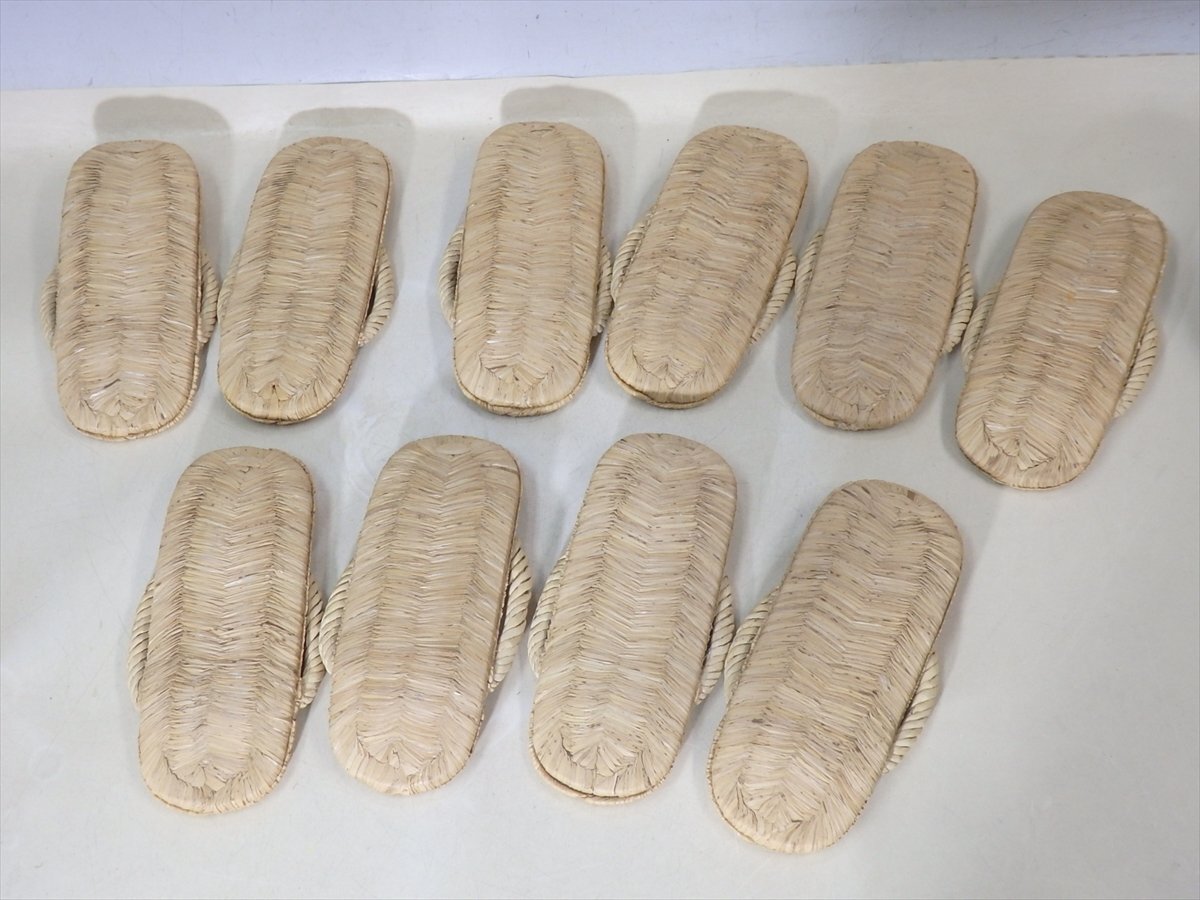 茶道具露地 草履5客セット 数寄屋草履 茶事道具 その他979 美術品