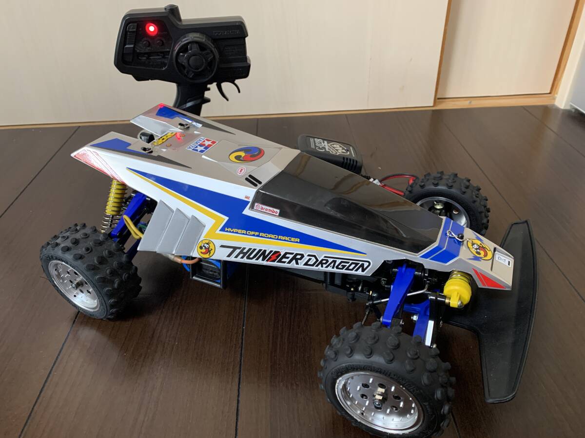 レストア品】タミヤ 1/10 サンダーショット系シャーシ＋サンダー