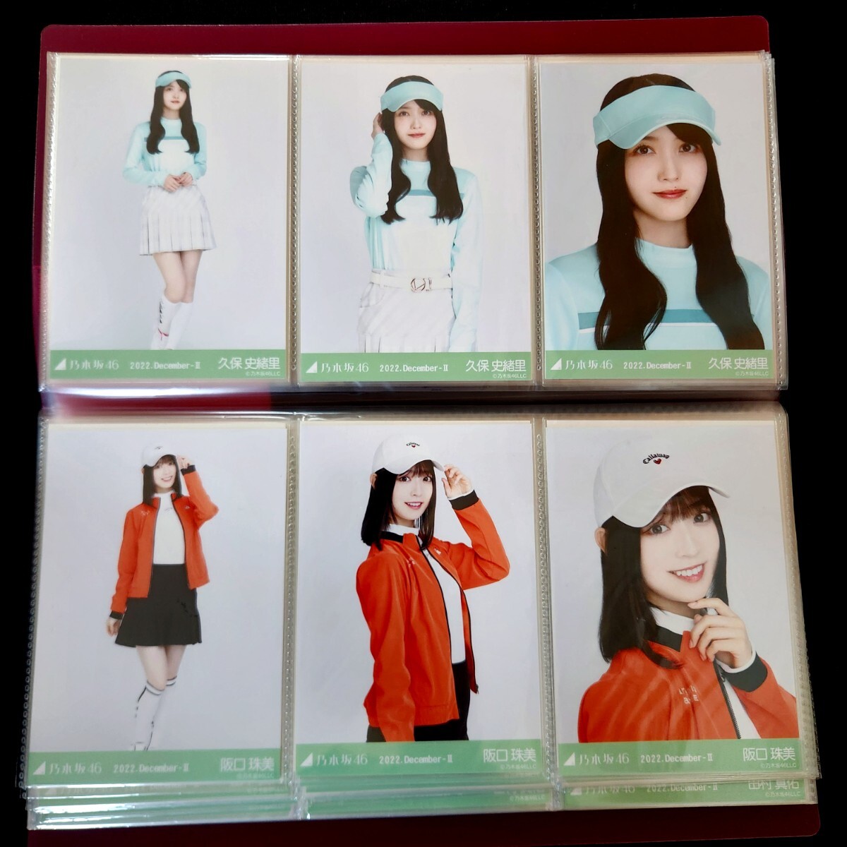 乃木坂46 コレクション 2022年12月 ゴルフウェア 39フルコンプ