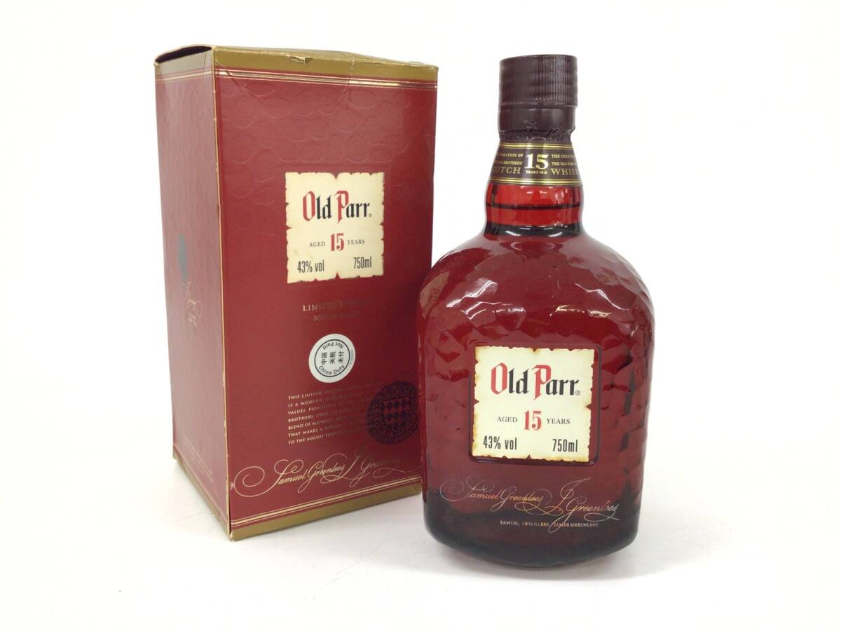 ウイスキー Old Parr オールドパー 15年 リミテッドエディション 750ml