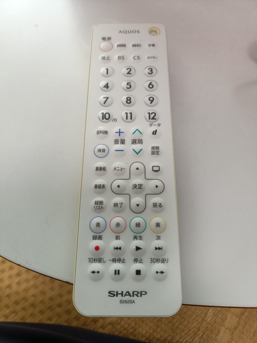 SHARP AN-WLTU2W チューナー 通電確認のみ SHARP シャープ 12V型