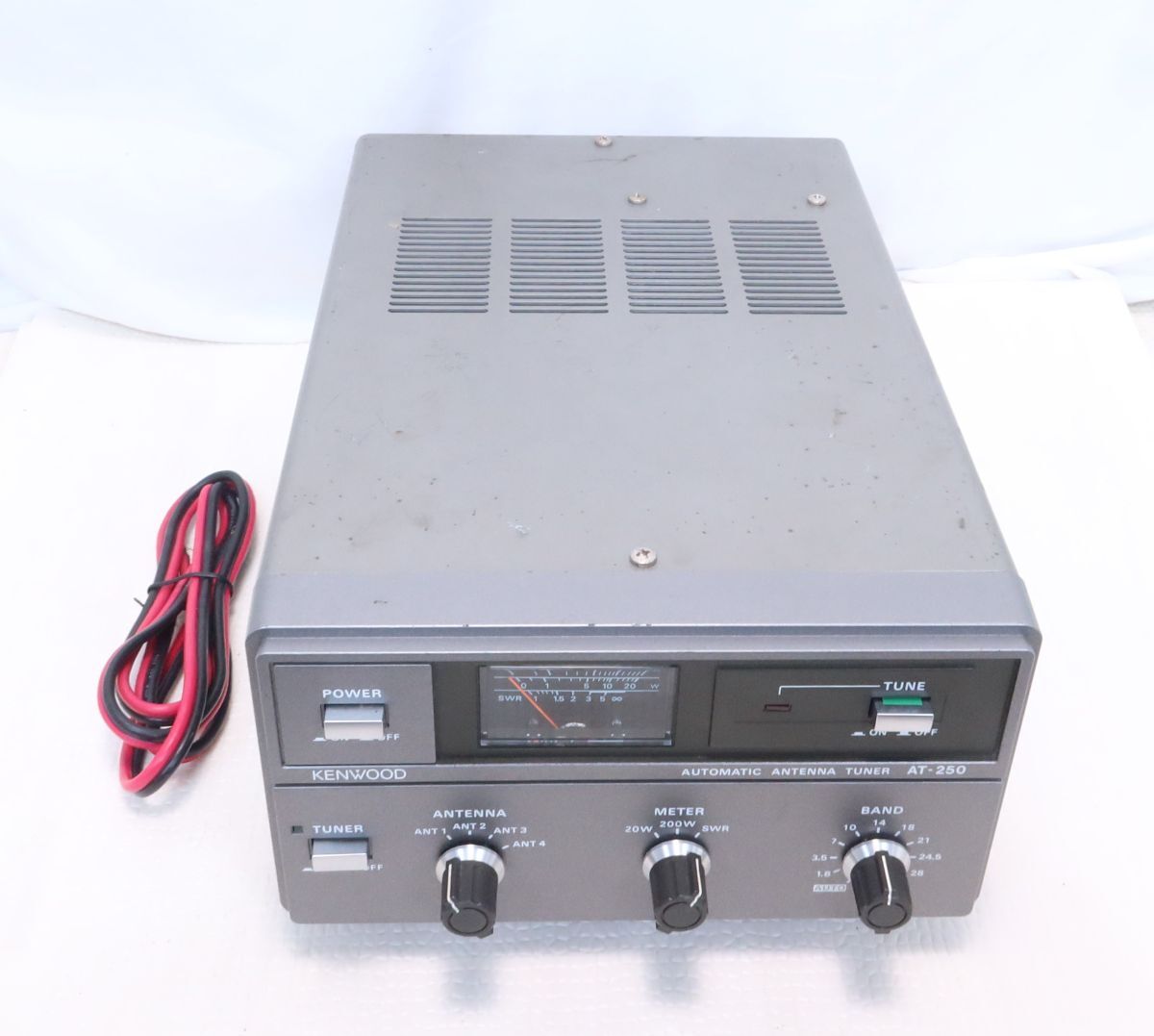 希少・未使用品】KENWOOD AT-250 アンテナチューナー 付属品完備 Yahoo