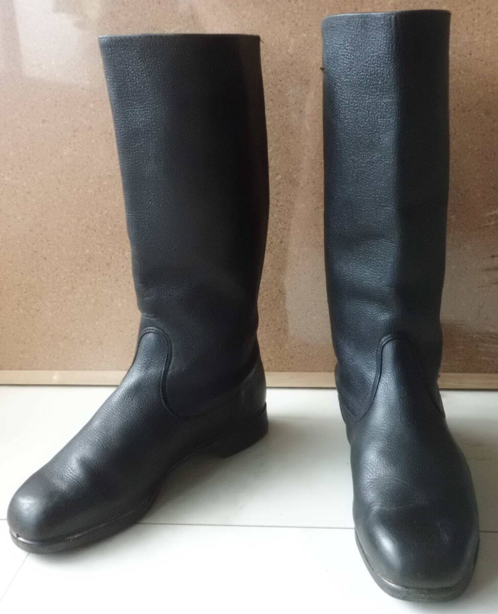 WW2 ロシア軍 ソ連軍 大戦型 革製 ジャックブーツ 27センチ 極上品 WW2