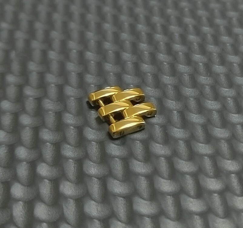 カルティエ パンテールミニ用 コマ 純正K18YG ベルトパーツ ゴールド