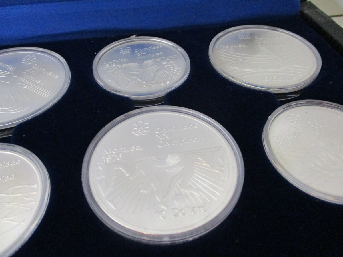 全28種 1976年第21回 カナダ モントリオールオリンピック記念銀貨