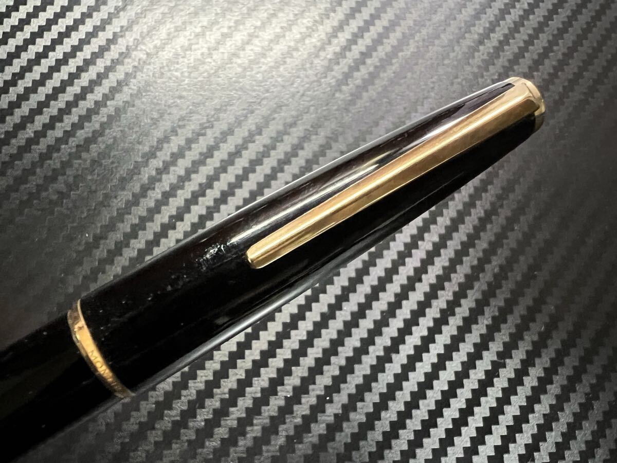 極美品 モンブラン 320 万年筆 吸入式 ブラック EF 14金｜Yahoo!フリマ