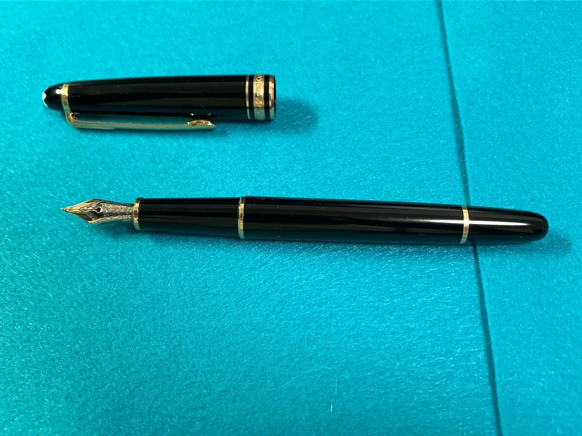 モンブラン 万年筆 4810 ペン先は 14K K14 14金 トップ 585 刻印あり