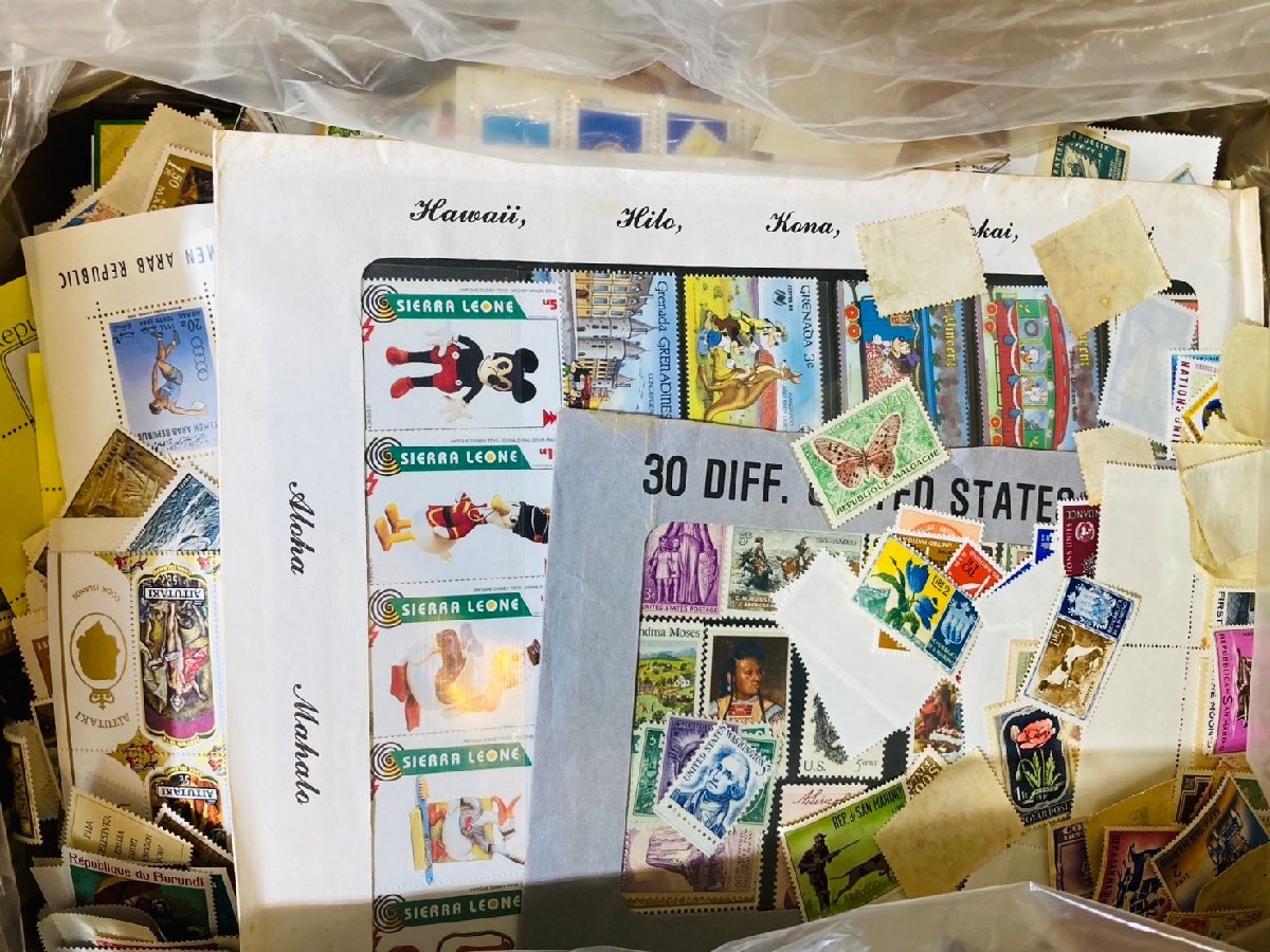 ほとんど未使用外国切手 大量おまとめ コレクション 未使用外国切手