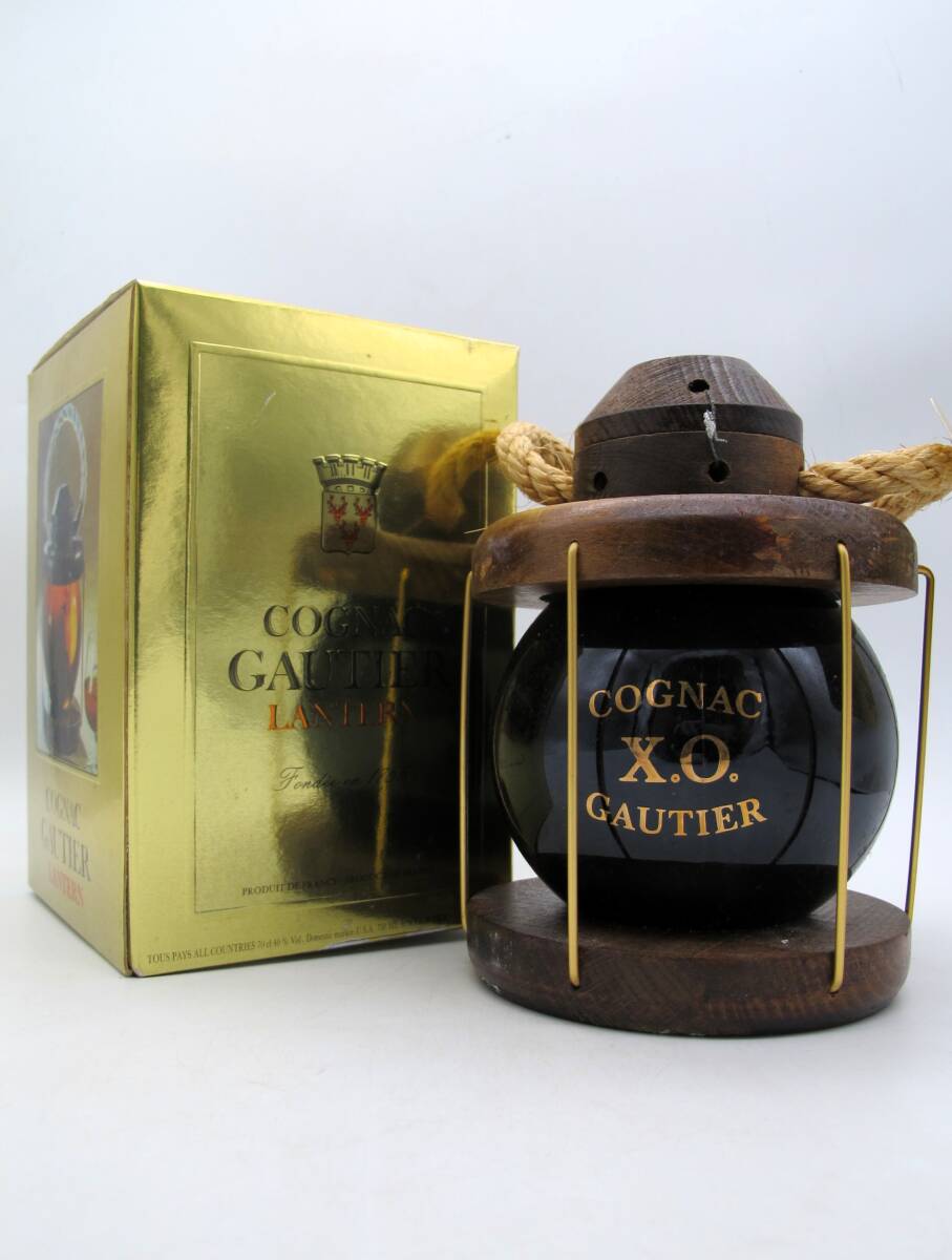 XO ゴーティエ GAUTIER 40%未開 推定 古酒GAUTIER 古酒 GAUTIER