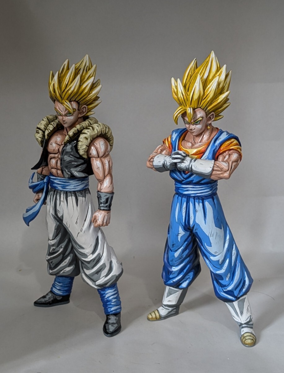 超ゴジータ 超ベジット フィギュア リペイント 二次元彩色