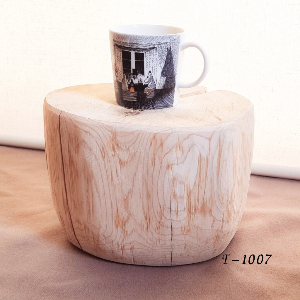 天然アロマ 東濃ひのき テーブル 飾り台 無垢無塗装 オーガニック 特大