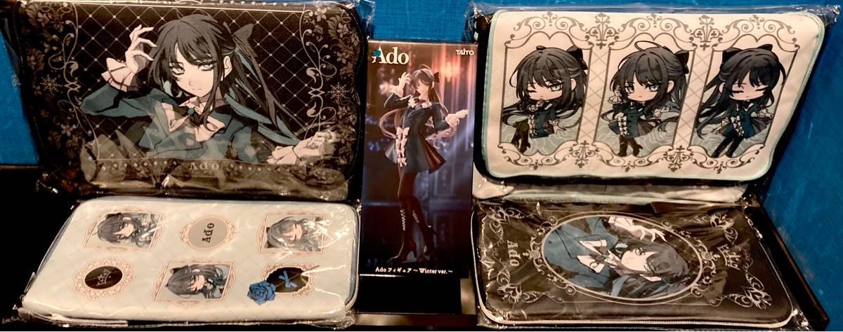 Ado ROUND1限定 フィギュア、ペンライトケース、収納ボックス 3点