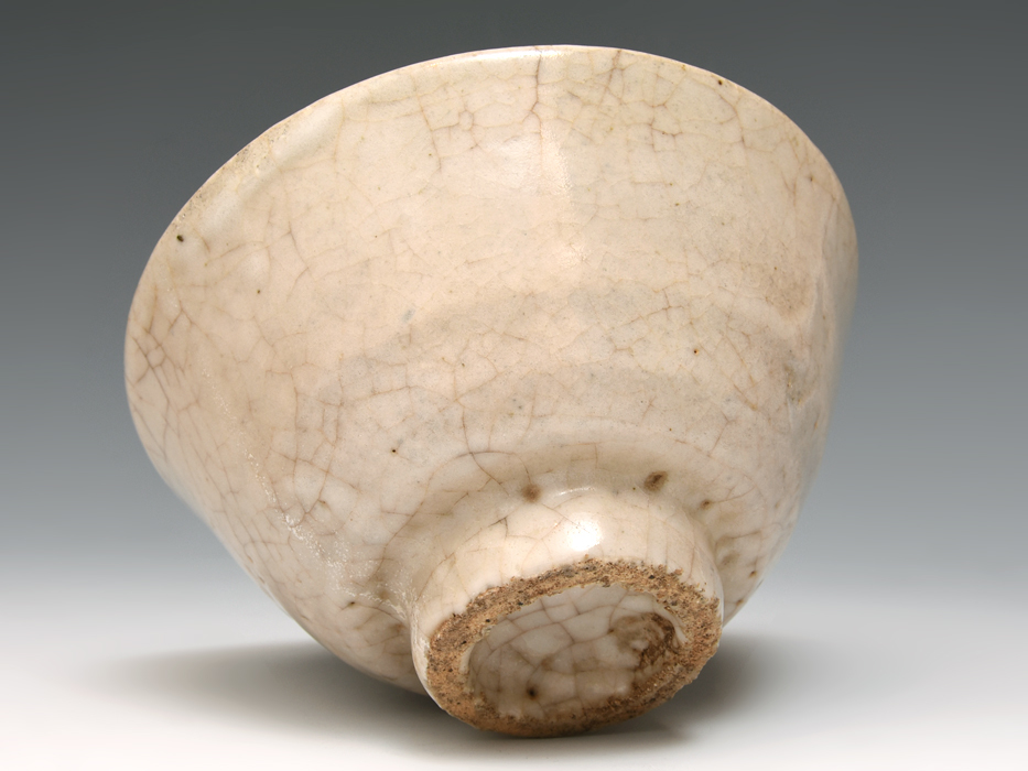 貫入の美しい 茶碗 李朝？ 茶道具 貫入の美しい 茶碗 李朝？ 茶道具