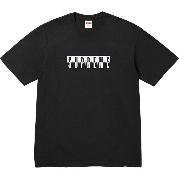 Supreme Split Tee Black Large シュプリーム スプリット Tシャツ