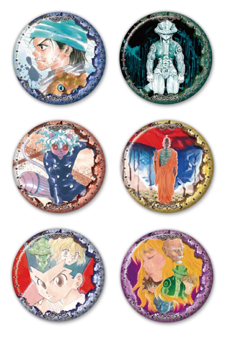 新品未開封 ハンター× ハンター コレクション缶バッジ 全18種 全種