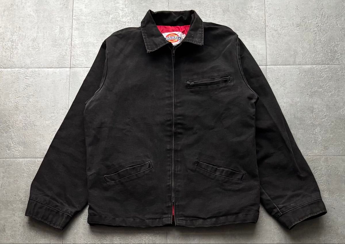 80s 90s USA製 Dickies ディッキーズ デトロイトジャケット ブラック M