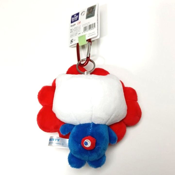新品 ハローキティ ミャクミャク なりきりぬいぐるみ カラビナ付き