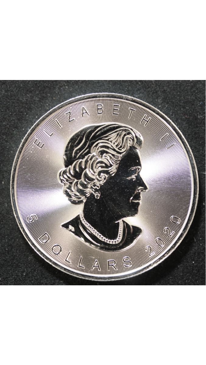 2020カナダ メイプルリーフ銀貨 1オンス 9999 純銀 コイン シルバー