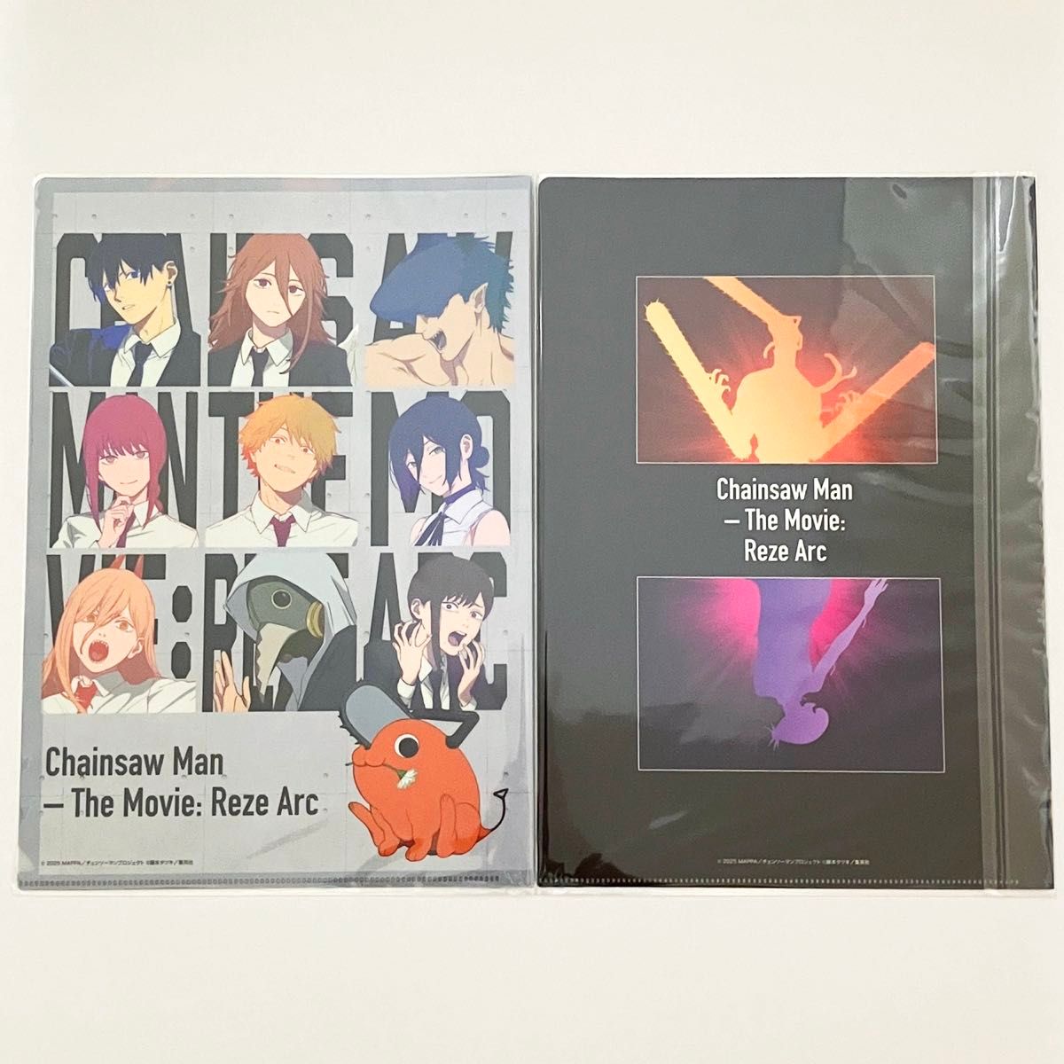 映画 チェンソーマン 入場特典レゼ篇 クリアファイル25セット 劇場版