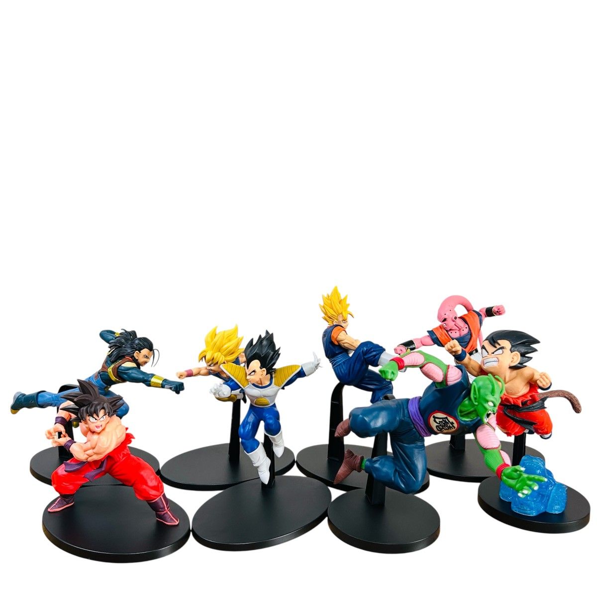 ポ*チ様 ドラゴンボール 魔人ベジータ、ブウ、ダーブラ フィギュア 3体