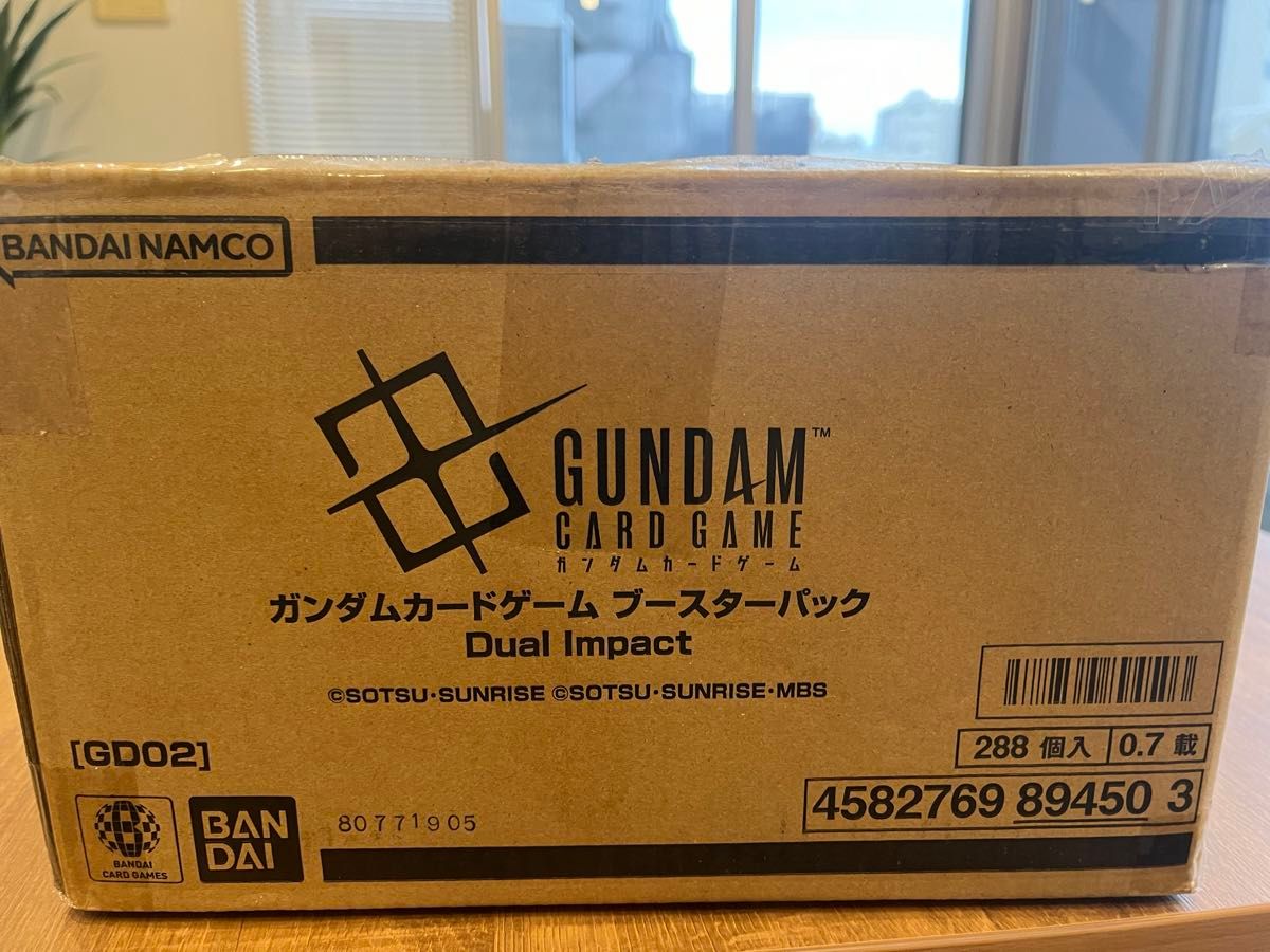 未開封カートン】 ガンダムカードゲーム Dual Impact GD02 新品