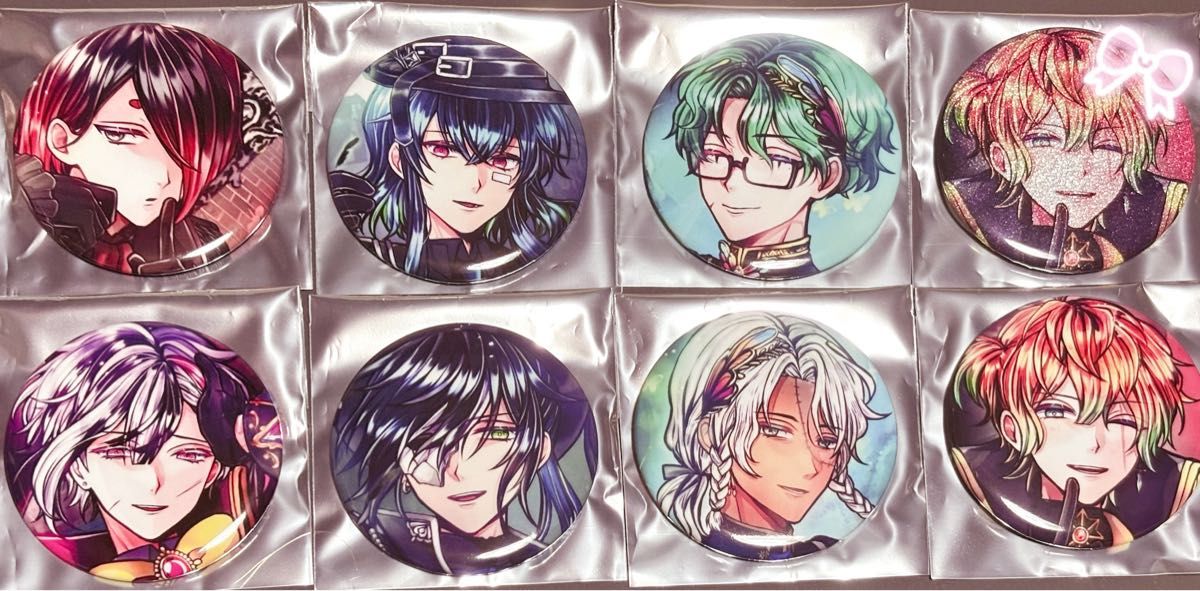 悪魔執事と黒い猫 ベリアン 12点 バト缶 缶バッジ あくねこ ベリアン