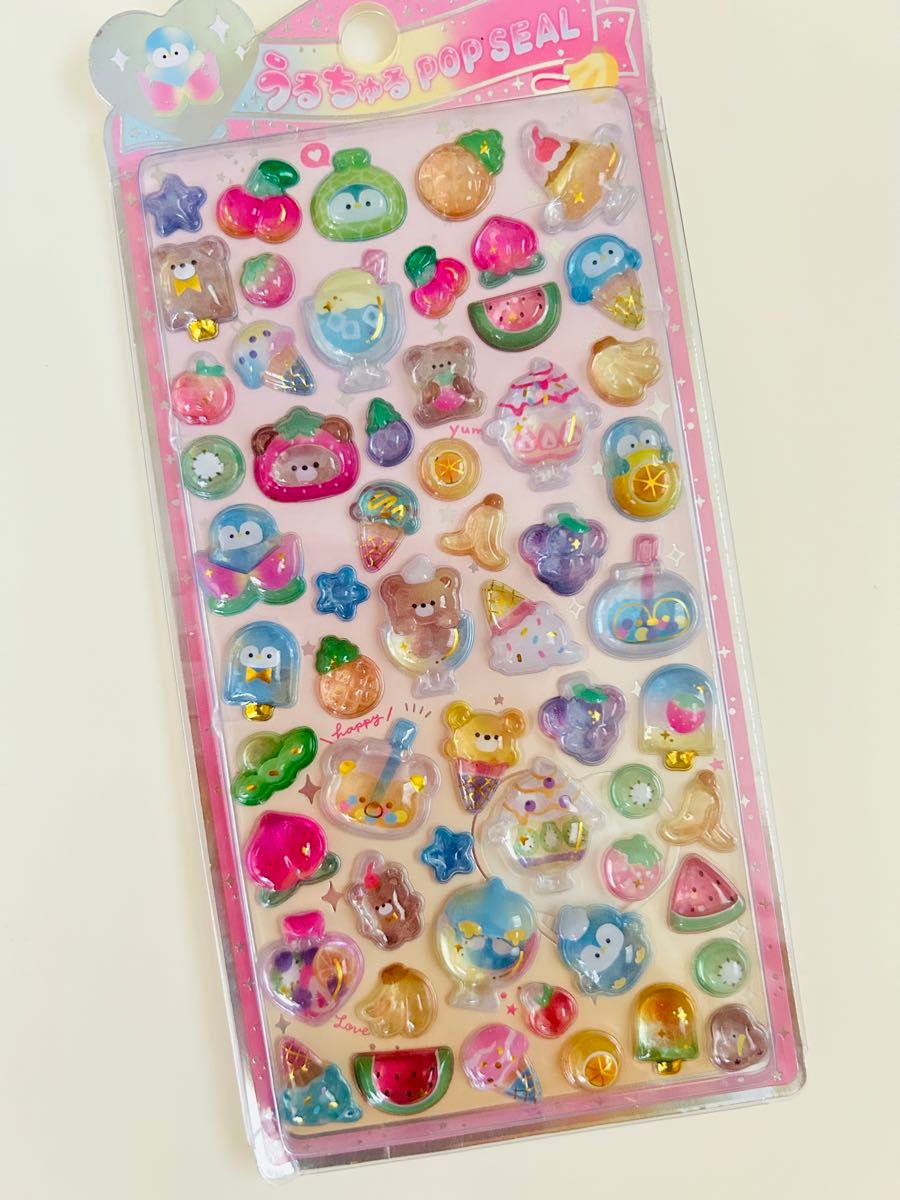フルーツ うるちゅる ボンボンドロップシール｜Yahoo!フリマ（旧PayPay