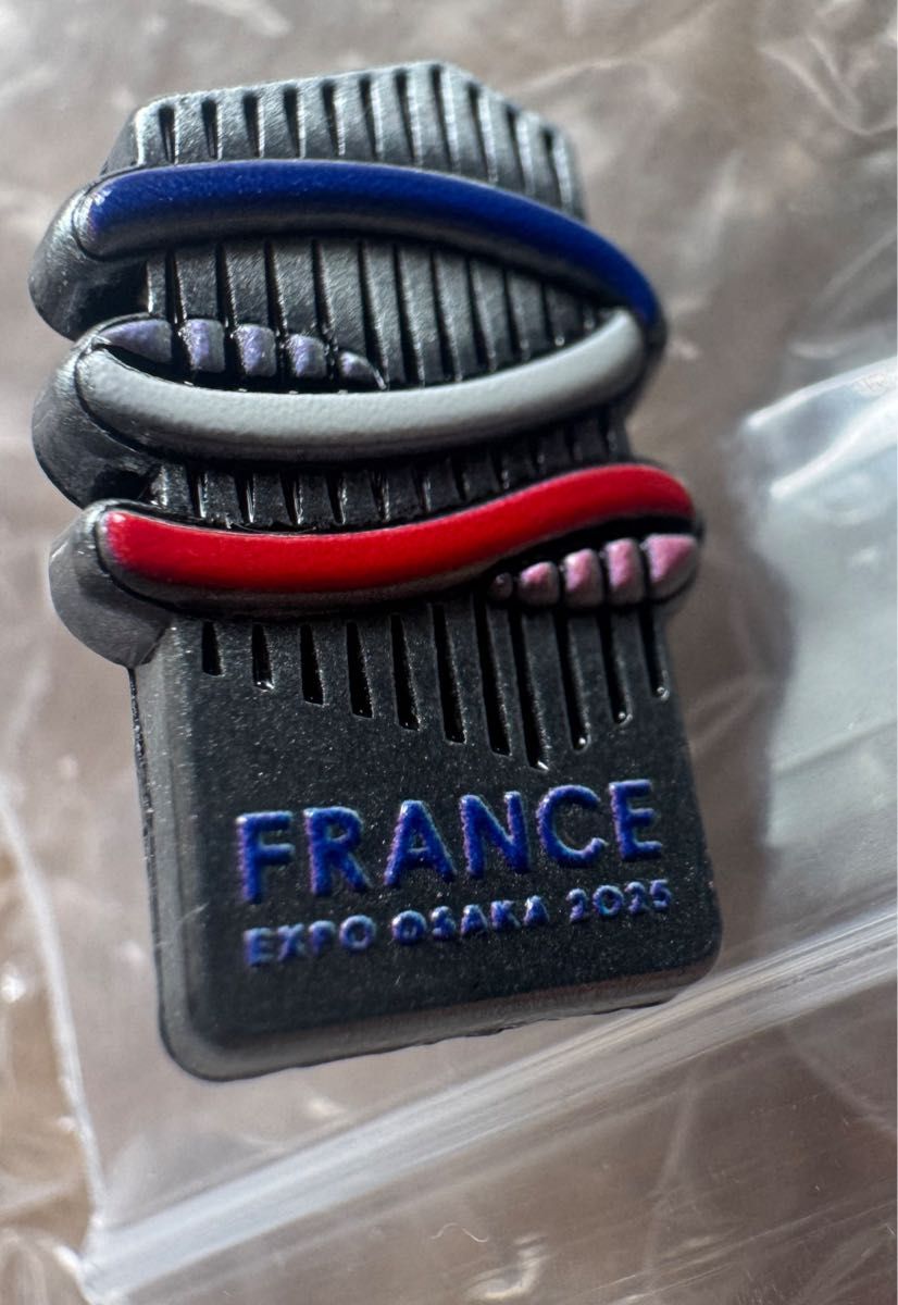 非売品・関係者限定】大阪関西万博 フランス館 スタッフ ピンバッジ