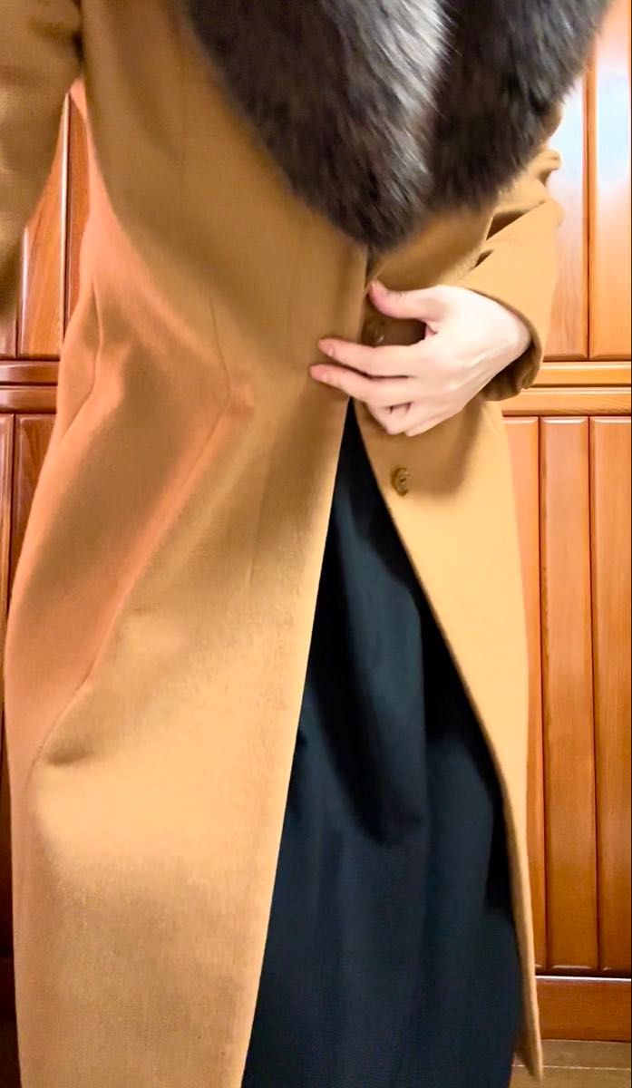 プルミエアロンディスモン】定価6 5万 カシミヤウールビーバー