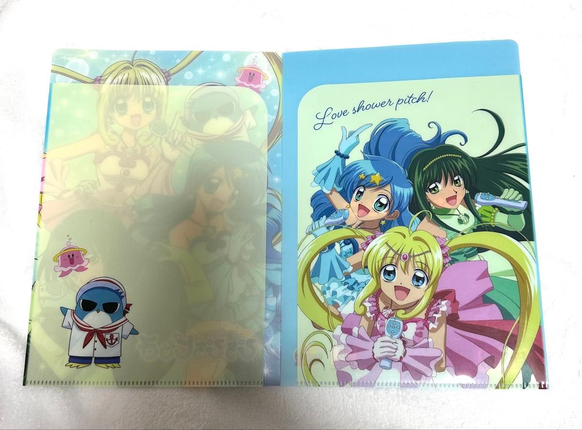 平成レトロ ぴちぴちピッチ A 5見開きクリアファイル 2種まとめて