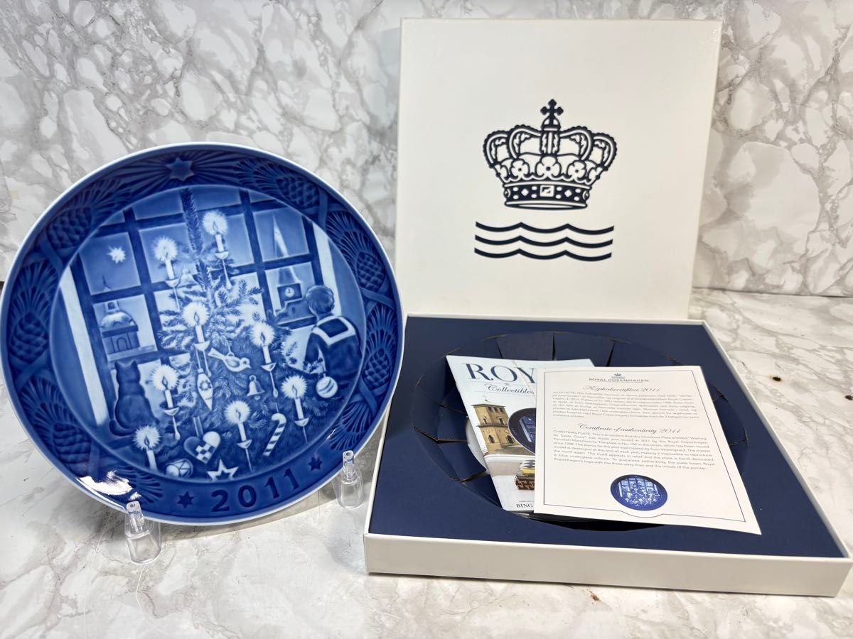 ロイヤルコペンハーゲン イヤープレート ロイヤルコペンハーゲン2011