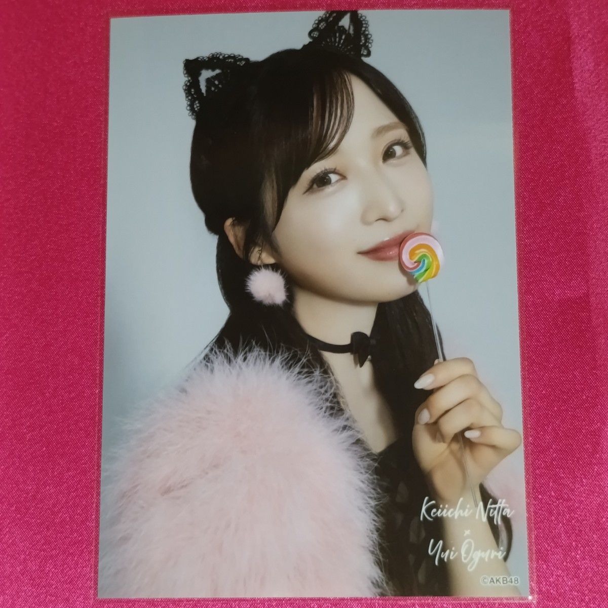 AKB48 小栗有以 大丸東京店 大衣装展 ランダム生写真 4種コンプ シャム