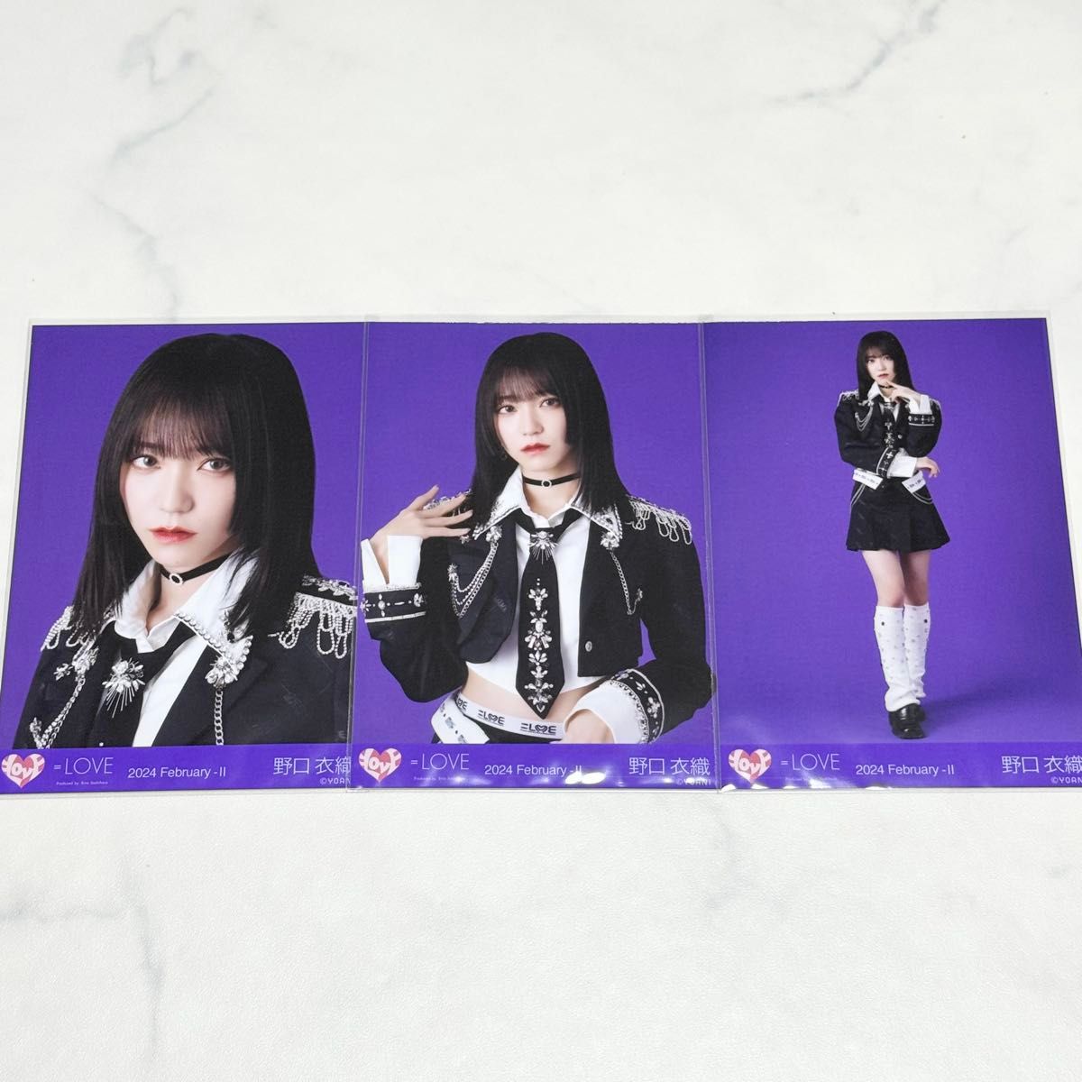 イコラブ ＝LOVE 野口衣織 呪って呪って 歌唱衣装 生写真 コンプ