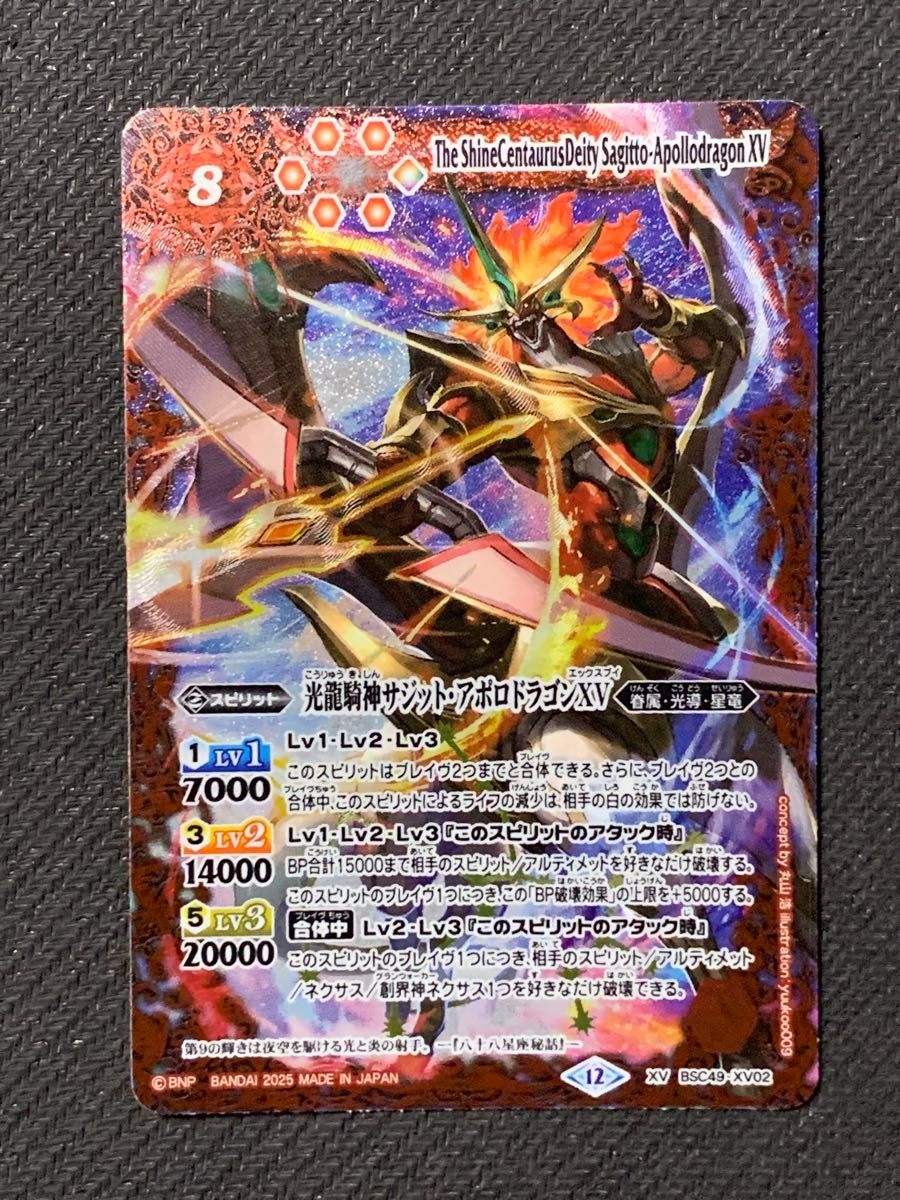 光龍騎サジット・アポロドラゴンXV シークレット 巡る星々 星座