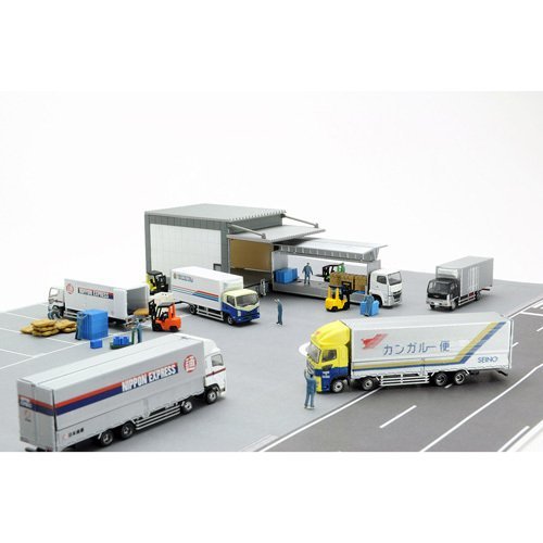 TOMYTEC はたらくのりもの百景001暮らしを支える物流現場 8個入セット