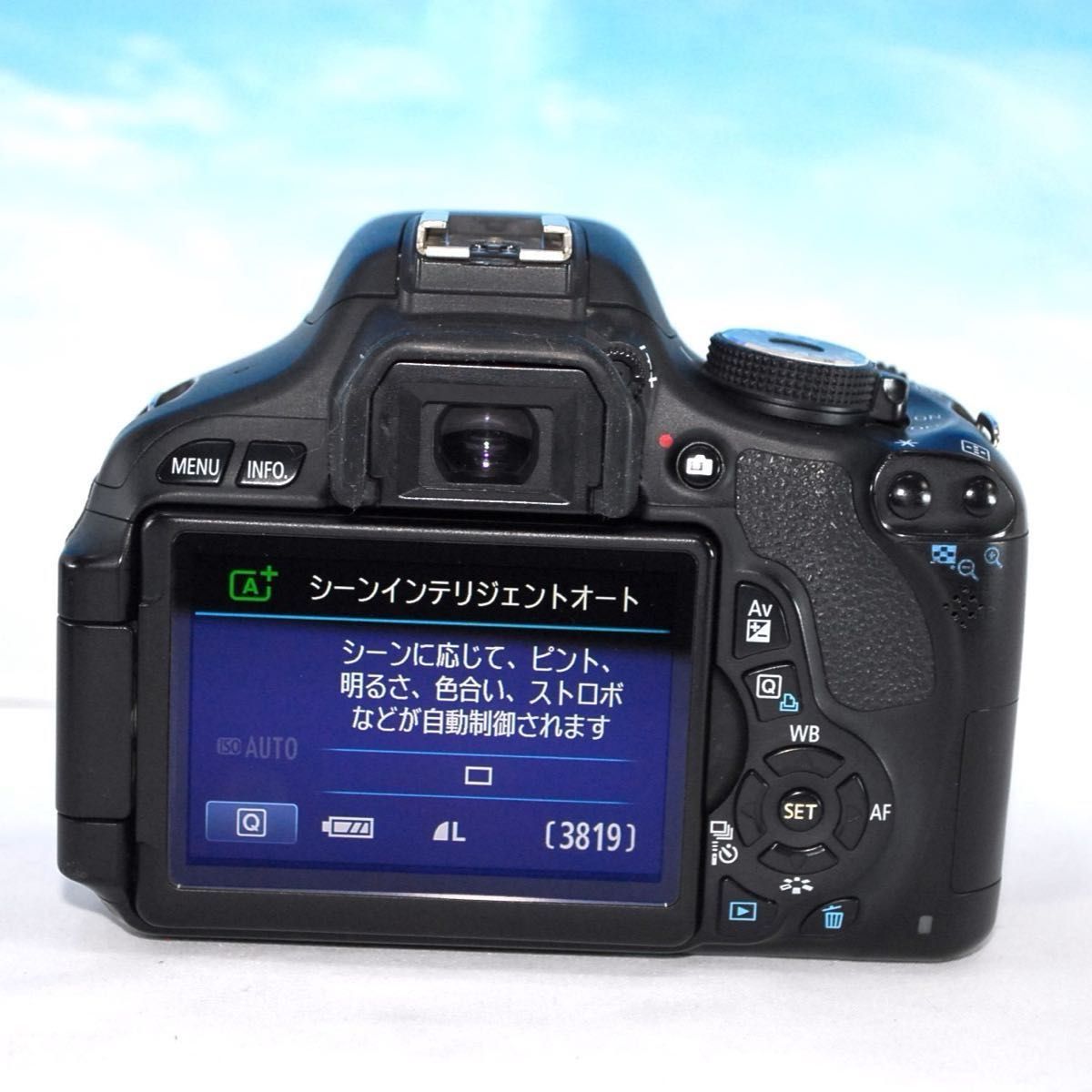 Canon EOS Kiss X5初心者おすすめSDカード付きスマホ転送 OK レンズ