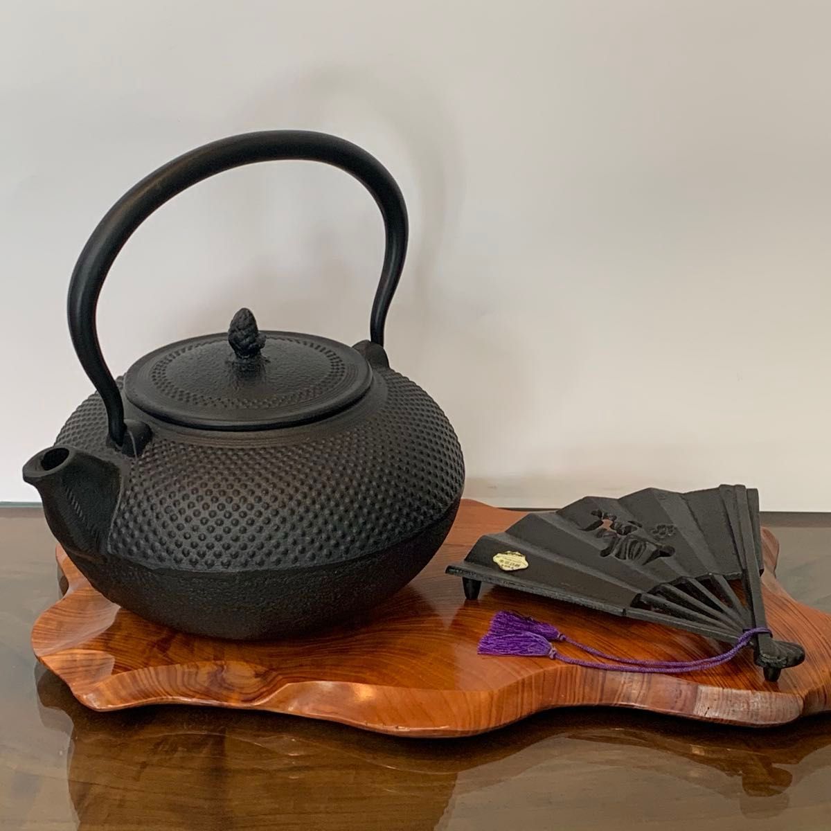 南部鉄器 南部鉄瓶 鋳吉 岩鋳鋳造所 算玉あられ1.5 L 鉄瓶