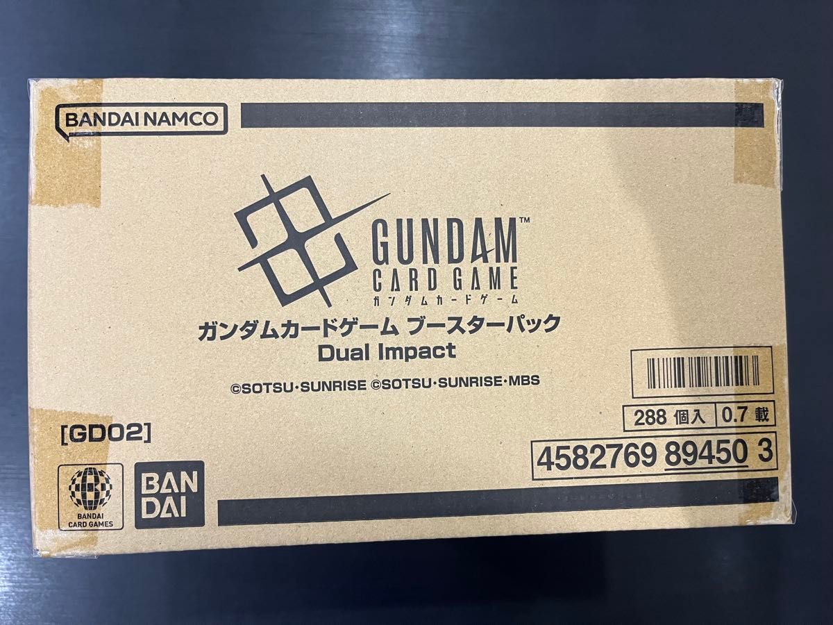 ガンダムカードゲーム DualImpact デュアルインパクト カートン 未開封