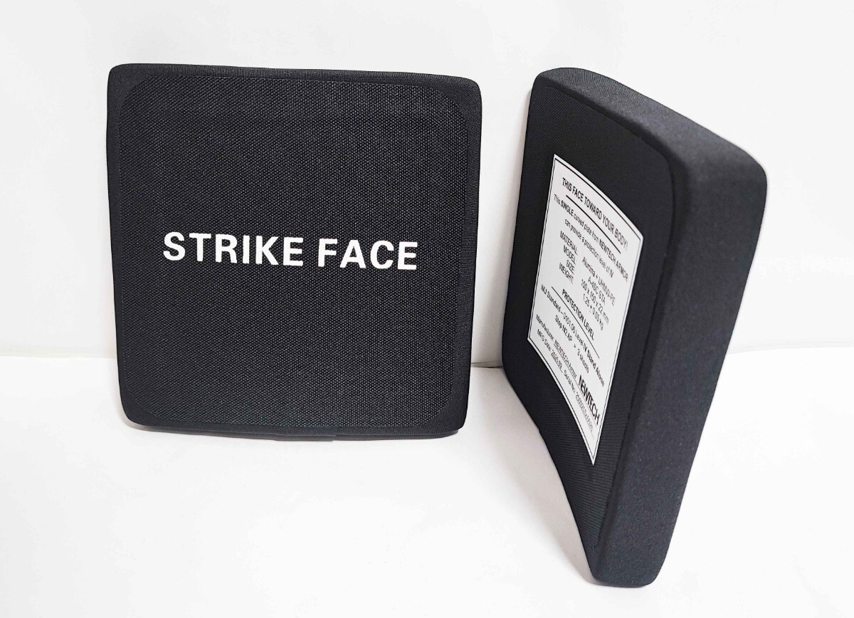 NIJ IV レベル4 サイドプレート 防弾プレート 2枚セット 6x6インチ NIJ