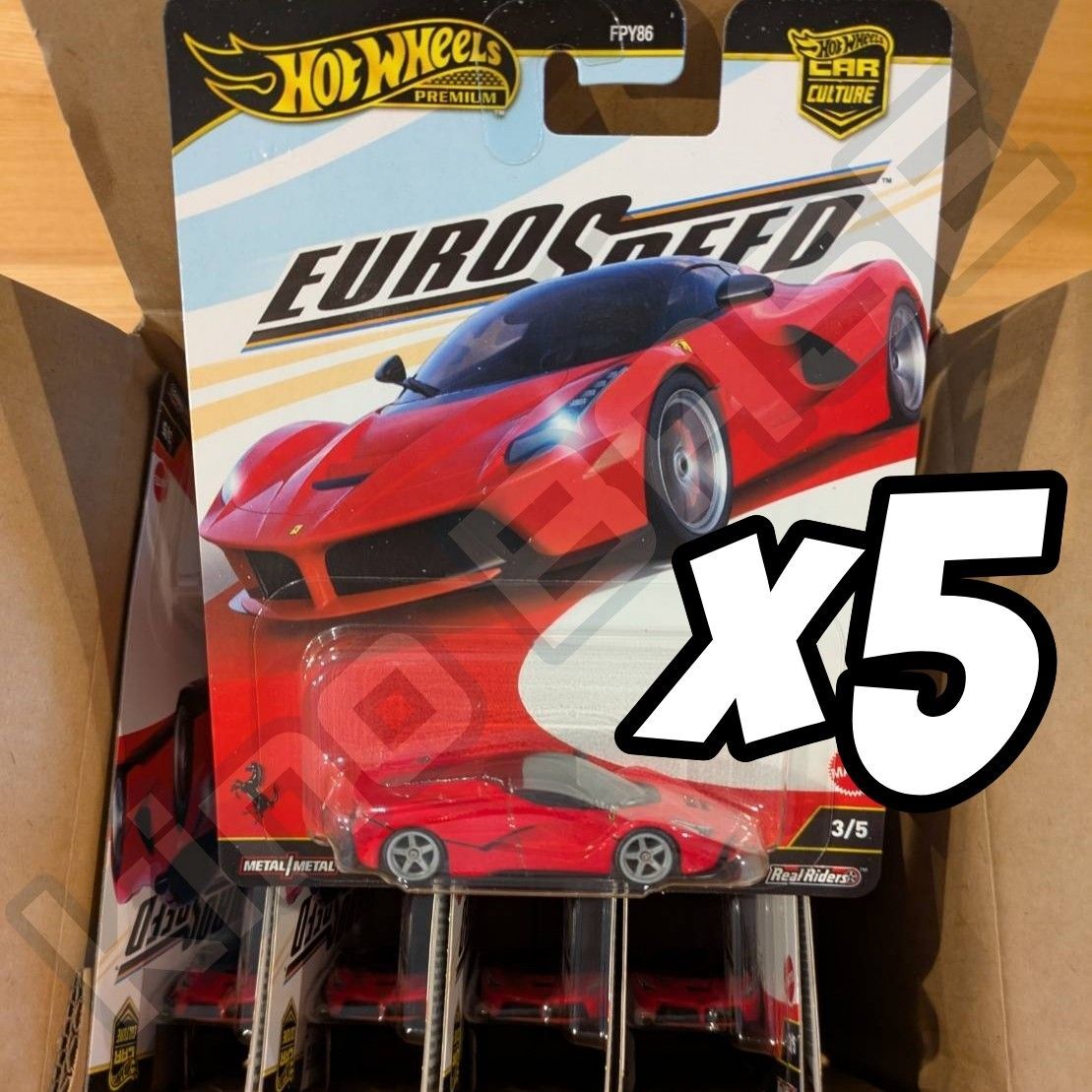 ホットウィール ユーロスピード ラフェラーリ 10台セット フェラーリ