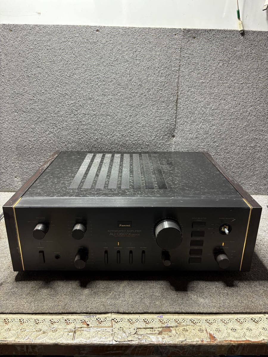 AU-D607X DECADE プリメインアンプ 動作未確認 AU-D607X DECADE