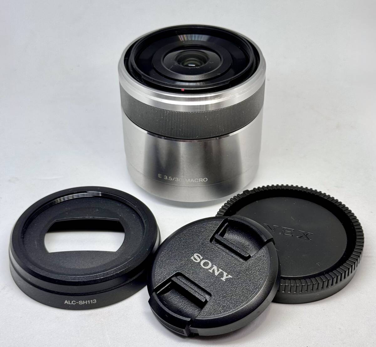 SONY NEX6 E16-50mm E30mm ケース フード フィルター付き