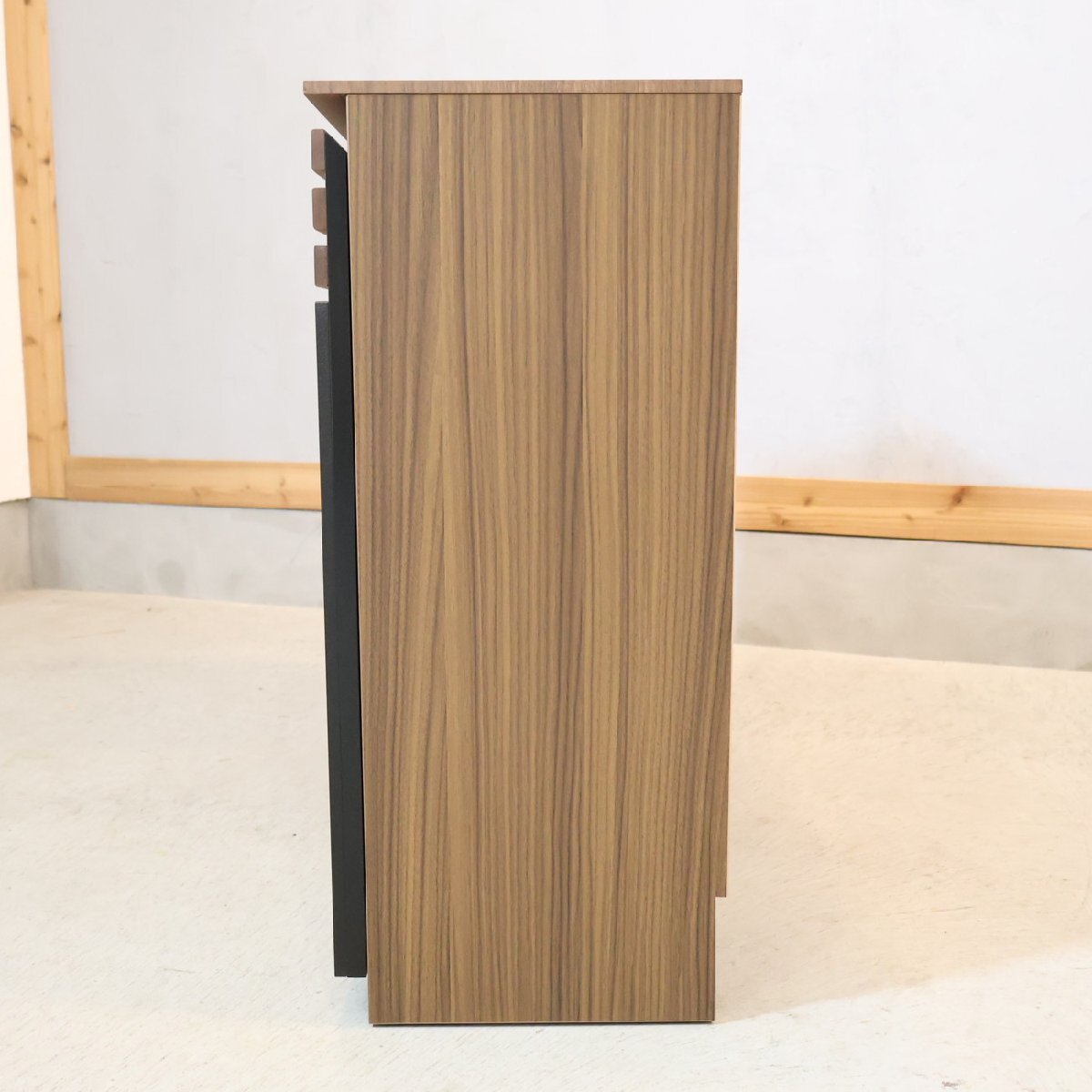 アルススタイル ウォールナット カウンター下収納 サイドボード